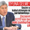 Kırgızistan'da protestocular hapisteki Atambayev'i çıkardı Kırgızistan'da protestocular hapisteki Atambayev'i çıkardı