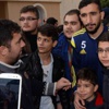 Dinler Bahçesi'nde cuma namazı Dinler Bahçesi'nde cuma namazı