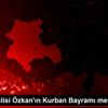 Konya Valisi Özkan ın Kurban Bayramı mesajı
