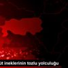 Kars ta süt ineklerinin tozlu yolculuğu