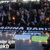 CHP'li vekiller Ankara'da ölenler için mum yaktı CHP'li vekiller Ankara'da ölenler için mum yaktı