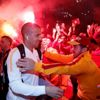 Galatasaray kupa maçı için Ankara'ya gitti