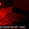 Tekirdağ da otomobil devrildi: 1 yaralı Tekirdağ da otomobil devrildi: 1 yaralı