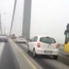 Boğaz Köprüsü'nde kar sürücüleri zorladı Boğaz Köprüsü'nde kar sürücüleri zorladı