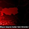 Aydın da Mayıs başına kadar tüm törenler iptal edildi Aydın da Mayıs başına kadar tüm törenler iptal edildi