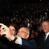 Burhanettin Kocamaz'a miting gibi karşılama Burhanettin Kocamaz'a miting gibi karşılama