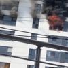 Ümraniye’de 18 katlı binanın onuncu katında yangın