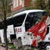 Otobüs şoförü direksiyon başında öldü Otobüs şoförü direksiyon başında öldü
