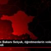 Milli Eğitim Bakanı Selçuk, öğretmenlerin voleybol ...