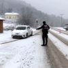 Abant yolunda kış lastiği kontrolü yapıldı Abant yolunda kış lastiği kontrolü yapıldı