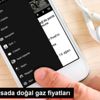 Spot piyasada doğal gaz fiyatları