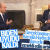 Joe Biden, Naftali Bennett görüşmesinde uyudu