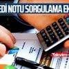 E-devlet kredi notu sorgulama ve öğrenme işlemleri 2021! Kredi notu hesaplama nasıl yapılır?