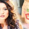 Nurgül Yeşilçay dan komik maske Nurgül Yeşilçay dan komik maske