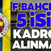 Son dakika: Fenerbahçe'de 5 isim kadroya alınmadı! Son dakika: Fenerbahçe'de 5 isim kadroya alınmadı!