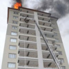 Gaziantep'te 11 katlı apartmanda yangın çıktı Gaziantep'te 11 katlı apartmanda yangın çıktı