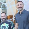 Okan Kurt'un neşeli halleri dikkat çekti Okan Kurt'un neşeli halleri dikkat çekti