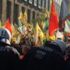 Almanya'da PKK yandaşları polisle çatıştı