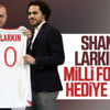 Erdoğan ile Shane Larkin arasında neşeli sohbet Erdoğan ile Shane Larkin arasında neşeli sohbet