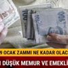 Emekli memur maaşları son dakika Ocak zammı yüzde kaç SSK SGK Bağkur emekli maaşları 2019'da ne kadar olacak