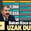 SON DAKİKA: Sağlık Bakanı Fahrettin Koca 8 Kasım koronavirüs sayılarını duyurdu | KOVİD-19 TABLOSU