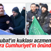 Cumhuriyet gazetesi önünde gözaltılar Cumhuriyet gazetesi önünde gözaltılar