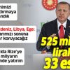 Son dakika: Başkan Erdoğan'dan Rize'de önemli açıklamalar