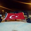 Kız yurdu öğrencileri şehitler için yürüdü Kız yurdu öğrencileri şehitler için yürüdü