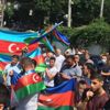 Ukrayna'daki Azerbaycan vatandaşlarından Ermenistan protestosu Ukrayna'daki Azerbaycan vatandaşlarından Ermenistan protestosu