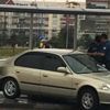 Ankara'da otomobil durağa daldı: 3 yaralı Ankara'da otomobil durağa daldı: 3 yaralı