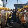 Somalı madenciler Ankara girişinde durduruldu Somalı madenciler Ankara girişinde durduruldu