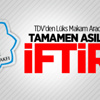 TDV'den Lüks Makam Aracı Açıklaması TDV'den Lüks Makam Aracı Açıklaması