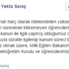 YÖK Başkanı Saraç'tan ''harç'' teşekkürü YÖK Başkanı Saraç'tan ''harç'' teşekkürü