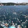 İstanbul Boğazı'nda yüzme şöleni İstanbul Boğazı'nda yüzme şöleni