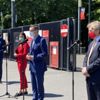 Polonya da taraftarlar tribünlere dönüyor Polonya da taraftarlar tribünlere dönüyor