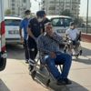 Yola kontrolsüz çıkan kağıt toplayıcısı kazaya sebep oldu Yola kontrolsüz çıkan kağıt toplayıcısı kazaya sebep oldu