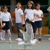 Teneffüs arası martı besleme nöbeti Teneffüs arası martı besleme nöbeti