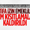 Sağlık çalışanlarına getirilen izin kısıtlaması kaldırıldı