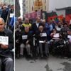 Engellilerden 'Hayır' konvoyu