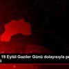 Burdur da 19 Eylül Gaziler Günü dolayısıyla program ...