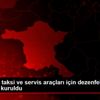Başkentte taksi ve servis araçları için dezenfeksiyon ...
