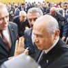 Bahçeli, onunla fotoğraf çektirmedi Bahçeli, onunla fotoğraf çektirmedi
