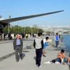 Kanadı Tramplen Olan Uçak Sahilden Uzaklaştırılacak Kanadı Tramplen Olan Uçak Sahilden Uzaklaştırılacak