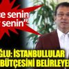 İBB Başkanı İmamoğlu: İstanbullular şehrin bütçesini belirleyebilecek İBB Başkanı İmamoğlu: İstanbullular şehrin bütçesini belirleyebilecek
