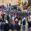 Taş ocağı eylemi karıştı ! Taş ocağı eylemi karıştı !