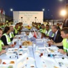 Üçüncü havalimanı işçileri bayram hediyelerini aldı Üçüncü havalimanı işçileri bayram hediyelerini aldı