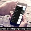 Galatasaray dan Beşiktaş a "geçmiş olsun" mesajı