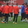 Grip olan N'Doye antrenmana katılamadı Grip olan N'Doye antrenmana katılamadı