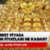 Serbest piyasa altın fiyatları ne kadar? 26 Ağustos çeyrek altın, gram altın fiyatları ne kadar?