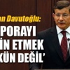 Başbakan, 'Diasporayı tatmin etmek mümkün değil'
